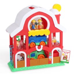 2 Pieces Farm House Playset - Baby Toys