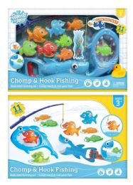 12 Pieces Chomp & Hook Fishing - Outdoor Recreation