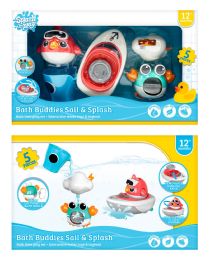 12 Pieces Bath Buddies Sail & Splash - Outdoor Recreation