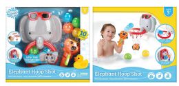 12 Pieces Elephant Hoop Shot - Baby Toys