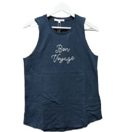72 Pieces of Bon Voyage Casual Cotton Blend Tank Top xl