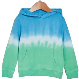 24 Pieces Kids OceaN-Themed French Terry Hoodie Size 4-7 - Boys Hoodies and Sweaters