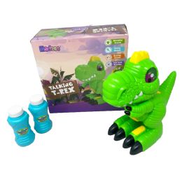 8 Pieces Interactive Dinosaur - Battery Operated - Bubbles