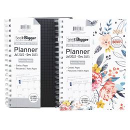 12 Pieces JuL-2022-DeC-2023 Monthly / Weekly Planner - Planners & Journals