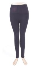 36 Pieces Women's Winter High Waisted Legging Black - Womens Leggings