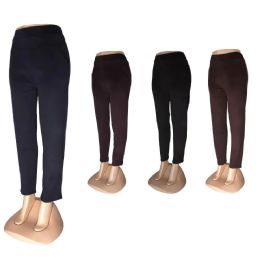12 Pieces 12 Ladies Winter Pants With FuR-Lining - Womens Pants