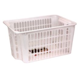 24 Pieces 15l Plastic Storage Basket Large - Laundry Baskets & Hampers