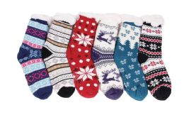 48 Pairs of Ladies Christmas Shoe Sock 9 - 11