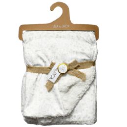 48 Pieces White Mink & Sherpa Blanket - Fleece & Sherpa Blankets