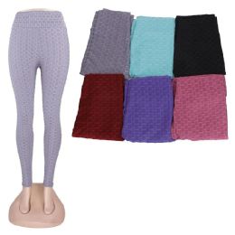 24 Pieces Assorted BUBBLE LEGGINGs - Womens Leggings