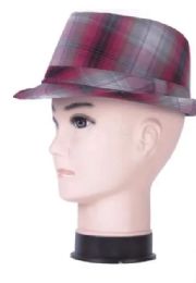 24 Pieces of 24 Unisex Fedora Hat