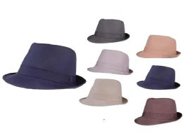 36 Pieces of 3Unisex Fashion Fedora Hats