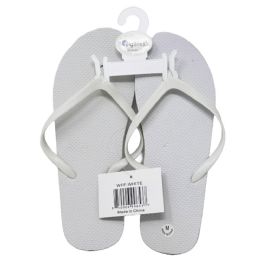 Wholesale Footwear White Woman Sandal 3-Asst Size