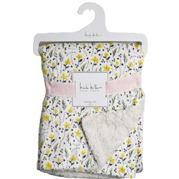 48 Pieces Baby Mink & Sherpa Blanket - Baby Accessories