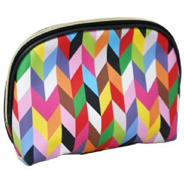 40 Pieces Large Dome Festive Printed Cosmetic Bag - Cosmetic Cases