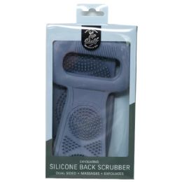 48 Pieces DuaL-Sided Silicone Back Scrubber - Loofahs & Scrubbers