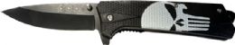 Punisher Skull SprinG-Assisted Knives