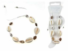12 of Natural Seashell Anklets