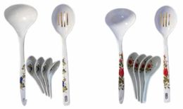 12 pieces 6pcs Set Plastic Spoon - Kitchen Cutlery