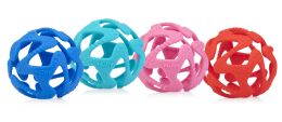24 pieces Nuby 100% Silicone Tuggy Teether Ball - Baby Accessories