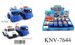 12 pieces Pull Back Car "city Police Vehicle" - Car, Planes, Trains & Bikes