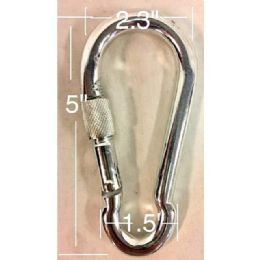 10 pieces Heavy Duty Screw Lock Carabiners - Outdoor Recreation