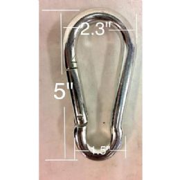 10 pieces 5" Heavy Duty Carabiner & Climbing Hooks - Outdoor Recreation