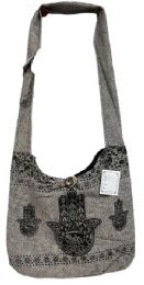5 Pieces Nepal Handmade Crossbody Hobo Bags - Evil Eye - Draw String & Sling Packs