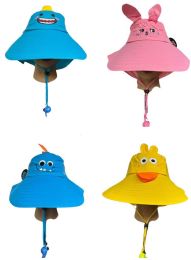 12 Pieces Cartoon Kids Sun Hats - Assorted - Sun Hats