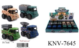 12 pieces Pull Back Military Vehicle And Truck - Car, Planes, Trains & Bikes
