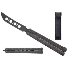 12 pieces 11-inch Big Boy's Butterfly Trainer - Gray - Toy Weapons