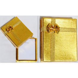 12 pieces Jewelry Display Gift Box Gold - Jewelry Box
