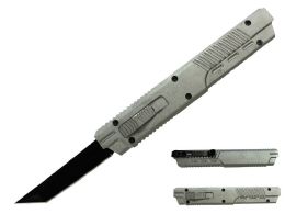 12 of Gray 6.5-inch Anodized Aluminum Handle W/ 1 7/8-inch Gray Blade
