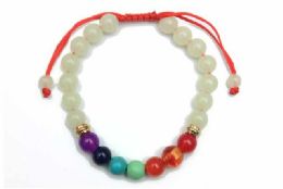 12 pieces Chakra GloW-IN-ThE-Dark Bracelets - Bracelets