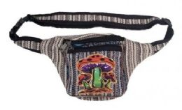 5 pieces Handmade Cotton Mushroom Waist Bag - Fanny Pack