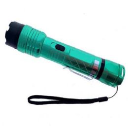 12 pieces 3m Volt 7'' Mini Stun Gun With Led Light - Green - Outdoor Recreation