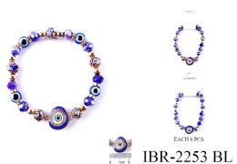 12 pieces Evil Eye Fashion Bracelets - Assorted - Bracelets