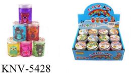 12 pieces Crystal Mud/ Slime Assorted Animals - Slime & Squishees