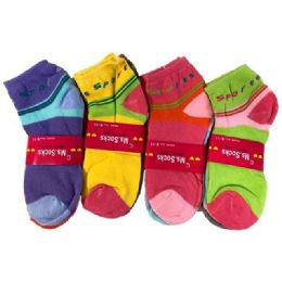12 pieces Woman/girl's Socks - Sports - Girls Ankle Sock