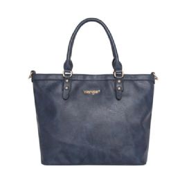12 pieces Montana West Women's Large Tote Bag With Adjustable Strap - Navy - Tote Bags & Slings