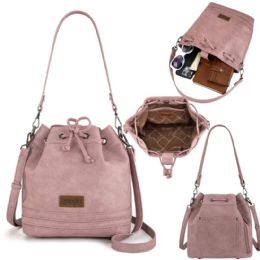 2 Pieces Wrangler Classic Drawstring Bag/crossbody - Draw String & Sling Packs