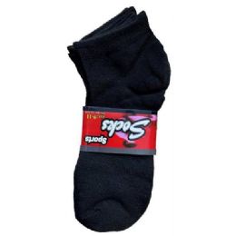 120 pieces Black Woman Socks - Womens Ankle Sock