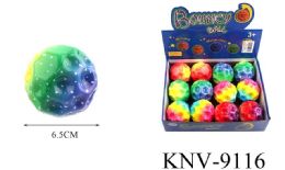 48 Pieces of Tie Dye Color Bounce Ball