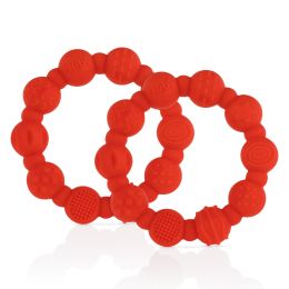 24 pieces Nuby 2pk Silicone Teething Ring - Baby Accessories