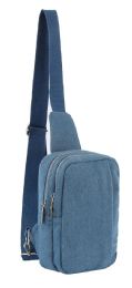 12 pieces Unisex Crossbody Sling Purse - Denim - Shoulder Bags & Messenger Bags