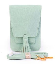 12 pieces Magnetic Flap Crossbody Phone Storage With Card Holder - Light Green - Cell Phone & Tablet Cases