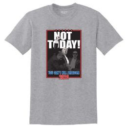 6 pieces "not Today - You Can't Kill Freedom" Sports Gray T-Shirts Xxl - Patriotic Tees