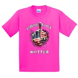 12 pieces "garbage Lives Matter" T-Shirts - Pink M/l/xl - Retro Tees