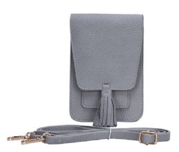 12 pieces Magnetic Flap Crossbody Phone Storage With Card Holder - Light Gray - Cell Phone & Tablet Cases