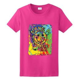 6 pieces Have A Nice Dab Pink Color Tshirt Xxl - Retro Tees